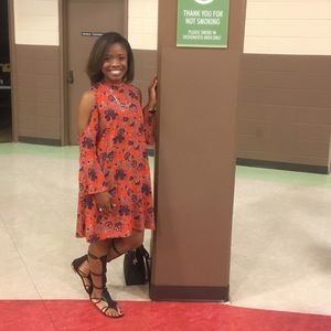 Floral American Eagle Dress